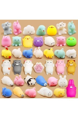 5Pcs Animal Sukushi Cute Stress Kids School Gift Squishy Animal Toy - Bluoklight