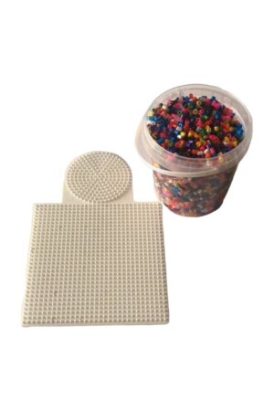 6. 000 Iron-On Beads Set 6000 Midi Beads + Stringing Mold HDGHMRTBNCK6000 - Hdg