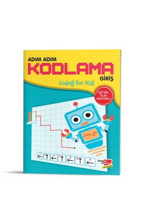 6-10 Years Old Coding Step by Step Single Book - Dikkat Atölyesi Yayınları