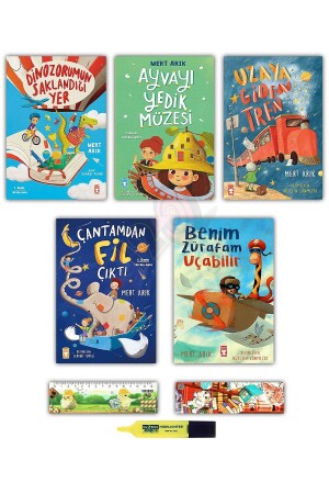 6-10 Years - Where My Dinosaur Is Hiding We Ate the Quince. An Elephant Came Out of My Bag That Went to Space. My Giraffe - Timaş Çocuk