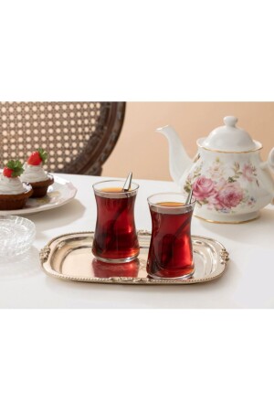 مجموعة من 6 كؤوس شاي - 170 مل - Madame Coco