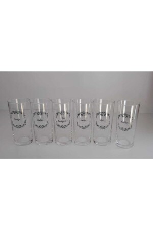 6 Ad Karışık Baskılı Rakı Bardagı Rakı4433 - Paşabahçe