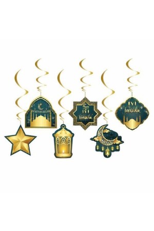 مـنـز-6 - قطعة زينة السقف عيد ميلاد سعيد - Bizdenpastacılık