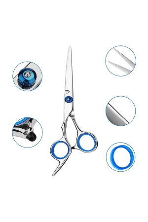 6 inch 16cm Professional Barber Hairdresser Hair Mustache Scissors Set - Valkyrie