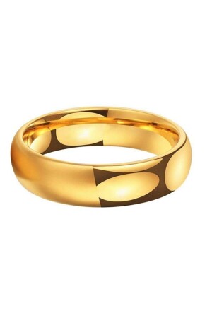 6 mm Flat Wedding Ring External Concave - Sarraf