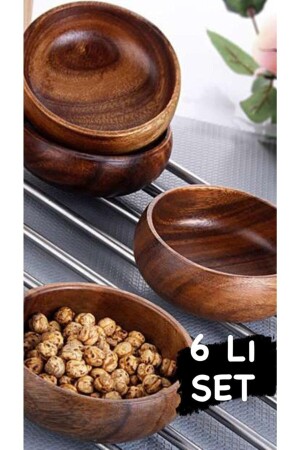 6 Natural Wooden Snack Bowls Made from Trees - Smyak