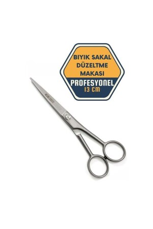 6 PCS Barber Hairdresser Cutting Mustache Beard Trimming Scissors 13. 5cm - Transformacion