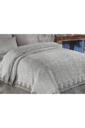 6 Piece Blanket Set French Lace Dowry 4838944994 - KARATOPCULAR HOME COLLECTİON