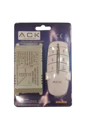 6-Piece Chandelier Remote Control Ay30-00160 AY30-00160 - Ack