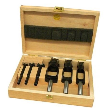 6-piece drill set for wood dowels FAMAG 1628306 - Famag