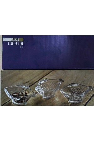 6-Piece Fish Snack Bowl BL7122GCL - KAVEH