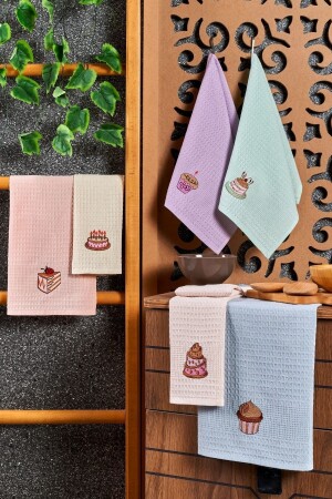 6 Piece Kitchen Towel Cake Set 40x60 - Casnack