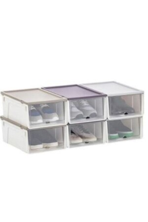 6-Piece Modular Shoe Rack Men - Perodia