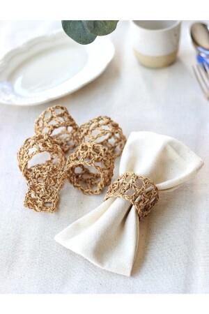 6-Piece Napkin Rings - Baria Home