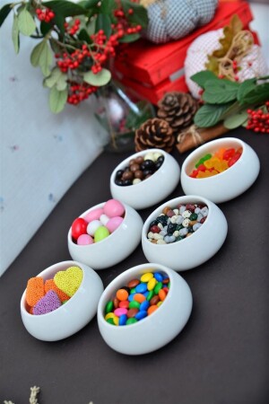 6-Piece Porcelain Mini Casserole Bowl PORJ-010983 - ACAR