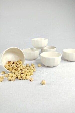 6-Piece Porcelain Snack Bowl Set 10 Cm - Ckr4101 C320. 025 1239347. 0004 - Digithome