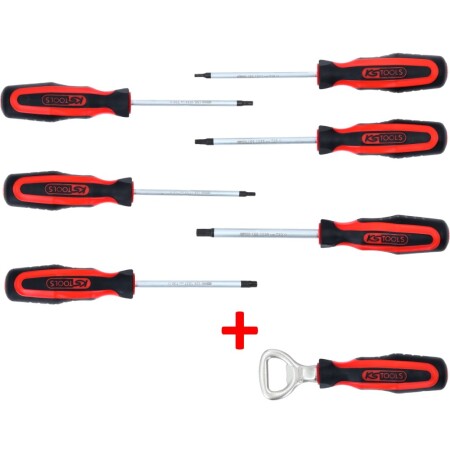 6-piece screwdriver set KS TOOLS Torx with accessory - KsTools