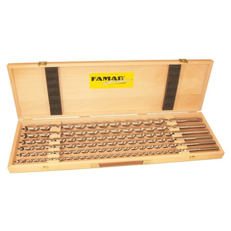 6-piece wood drill bit set FAMAG 460mm - Famag
