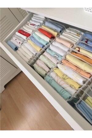 6 Stück 11 Fächer Akkordeon-Organizer in der Schublade M 40x16x12 - Helen's Home