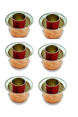 6-teiliger Ehli Keyf Getränkehalter Kupfer Alkohol Geschenkkühler e1 - EvixHome