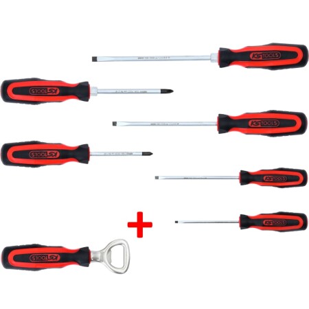 6-teiliges Schraubendreher-Set von KS TOOLS mit Zubehör - KsTools