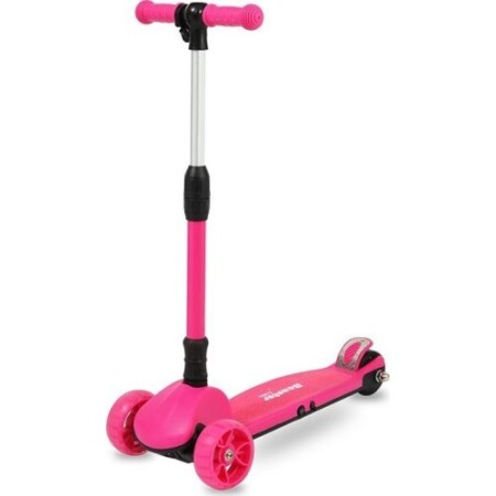 6 yaş ve üzeri çocuklar için Beaster Kids BS02KSP model pembe renkli elektrikli çocuk scooter'ı. - Beaster
