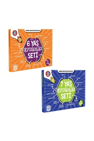 6 Year Old Activity and 7 Year Old Activity Set - Çocuk Akademi
