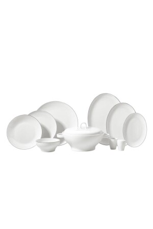60 P Dinner Set KOR-000125 - KORKMAZ