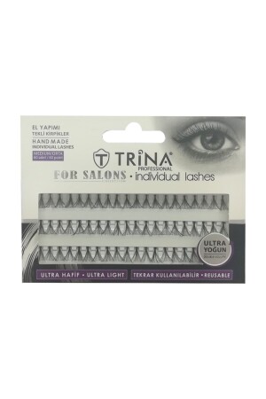 منز-اليدية واحدة رموش متوسط 60 قطعة - Trina Turk