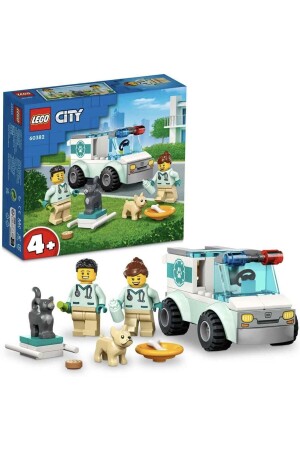 مركبة الإنقاذ البيطريات في المنطقة المتحلية 60382 - Lego