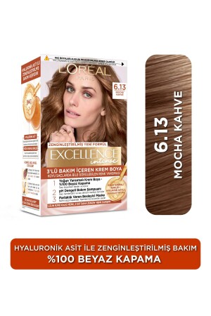 (مـنـز-لـوريال) باريس ممتازة مكثفة 6.13 موكا براون لون شعر - L'oreal Paris
