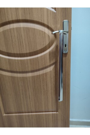 63 cm langer Schuhanzieher aus starrem Chromstahl. Schuhanzieher aus dickem Metall. 63 cm - gördur