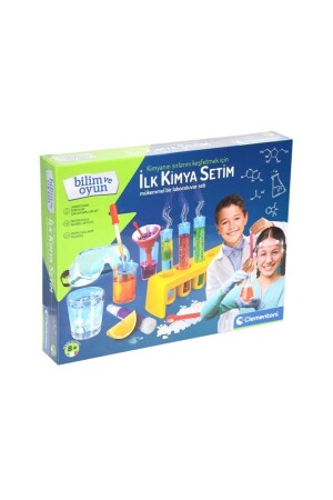 64228 Mein erstes Chemie-Set – Wissenschaft und Spiel, Alter 8 CLE/64228 - Clementoni