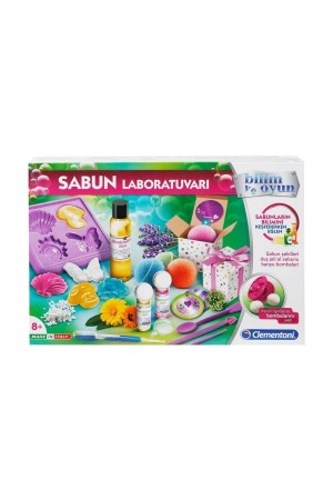 64433 Sabun Laboratuvarı - Bilim Ve Oyun 8 Yaş HBV00000KB6RH - Clementoni
