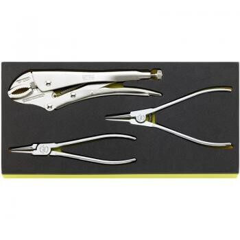6543-6564/3 pliers set in TCS case STAHLWILLE - Stahlwille