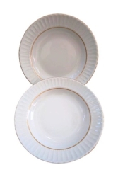 6'lı 22 Cm Yaldızlı Yemek Tabağı (6 Lı Tabak sylmzyaldızlı22cm - Söylemezavm