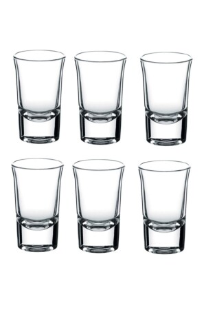 6'lı Boston Shot Bardağı-52174 SRY-PB000214 - Paşabahçe