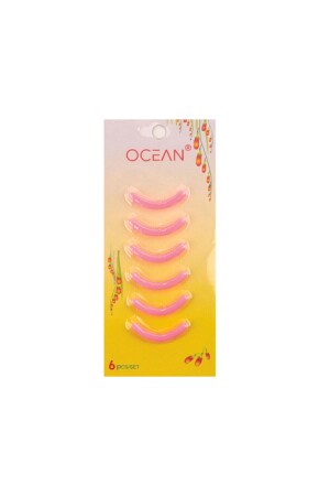 6'lı Kirpik Kıvırma Makinesi Yedek Silikonu Pembe - Ocean