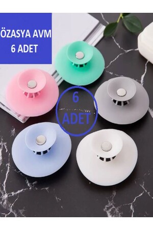6PCS Sink and Tub Stopper Strainer Kitchen Bathroom Drain Stopper Cover Spigot Strainer - Trendyıldızı