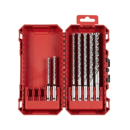 7 parçalı matkap seti MILWAUKEE SDS+ MX4 - Milwaukee Accessories