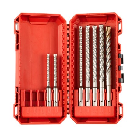 7-piece drill bit set MILWAUKEE SDS+ MX4 4932492113 - Milwaukee Accessories