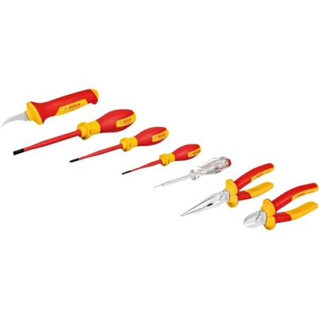 7-piece pliers, screwdrivers and knife set BOSCH VDE - Bosch