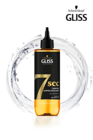 7 Seconds Express Repair Care Liquid Cream – 7 Sec Oil Nutritive Liquid Cream - Gliss