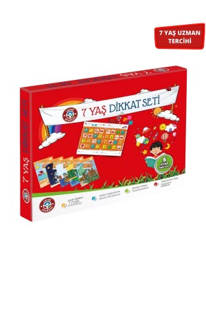 7 Year Old Attention Set - Çocuk Akademi