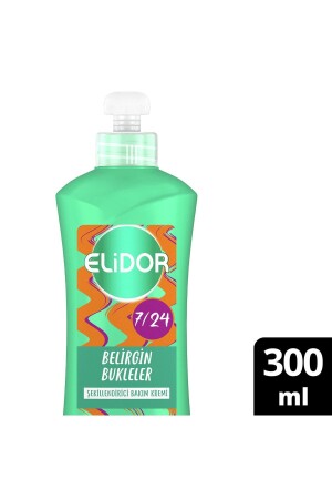 7-24 Şekillendirici Saç Bakım Kremi Belirgin Bukleler 300 ml - Elidor