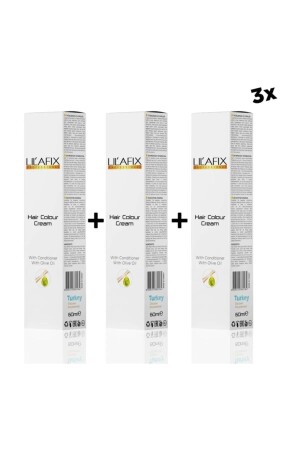 7/3 Haselnussschale, 3er-Pack Creme, Tubenfarbe 60 ml - Lilafix
