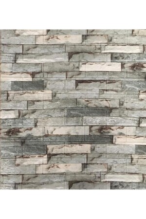 70x38cm (0-26m2) Ofis Salon Oda Antre Mutfak 3D Kendinden Yapışkanlı Duvar Kağıdı Paneli NW117 - Renkli Duvarlar