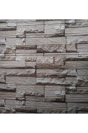 70x38cm Adhesive 3D Brick TV Unit Back Wallpaper Panel NW116 - Renkli Duvarlar