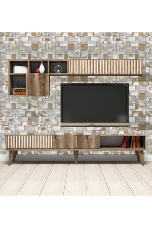 70x70cm 1 Piece 3d Self Adhesive Gray Brown Cube Pattern Wallpaper Panel Nw130 - Renkli Duvarlar