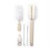 735/04 Çıkarılabilir saplı ve mini süngerli biberon ve emzik fırçası seti - DSZCZOTKA BUTELKA D